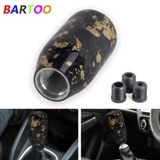 Universal Forged Carbon Fiber Manual Car Gear Shift Knob Lever Shifter Gold