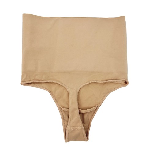 Tanga SKIMS Core Control Panty S/M Modelador de Abdomen Ropa Interior Beige Desnudo Nuevo con Etiquetas B63 - Imagen 2 de 5