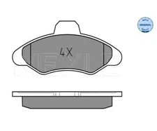 Brake pad set, disc brake Meyle 0252117118 for Ford