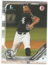 Matthew Thompson Chicago White Sox 2019 Bowman Draft 1st Bowman Card