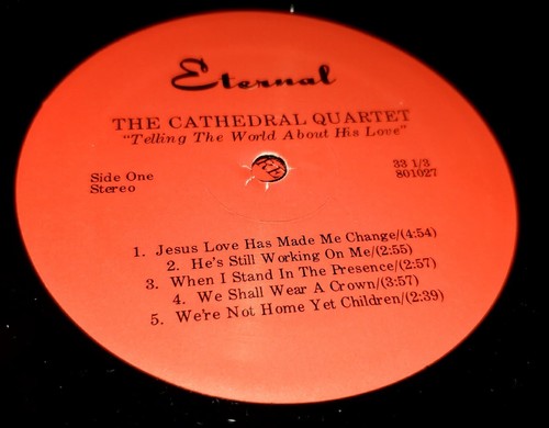 Greater & Telling The World... Cathedral Quartet (2 Lps Eternal) Stow Ohio Area - Picture 6 of 10