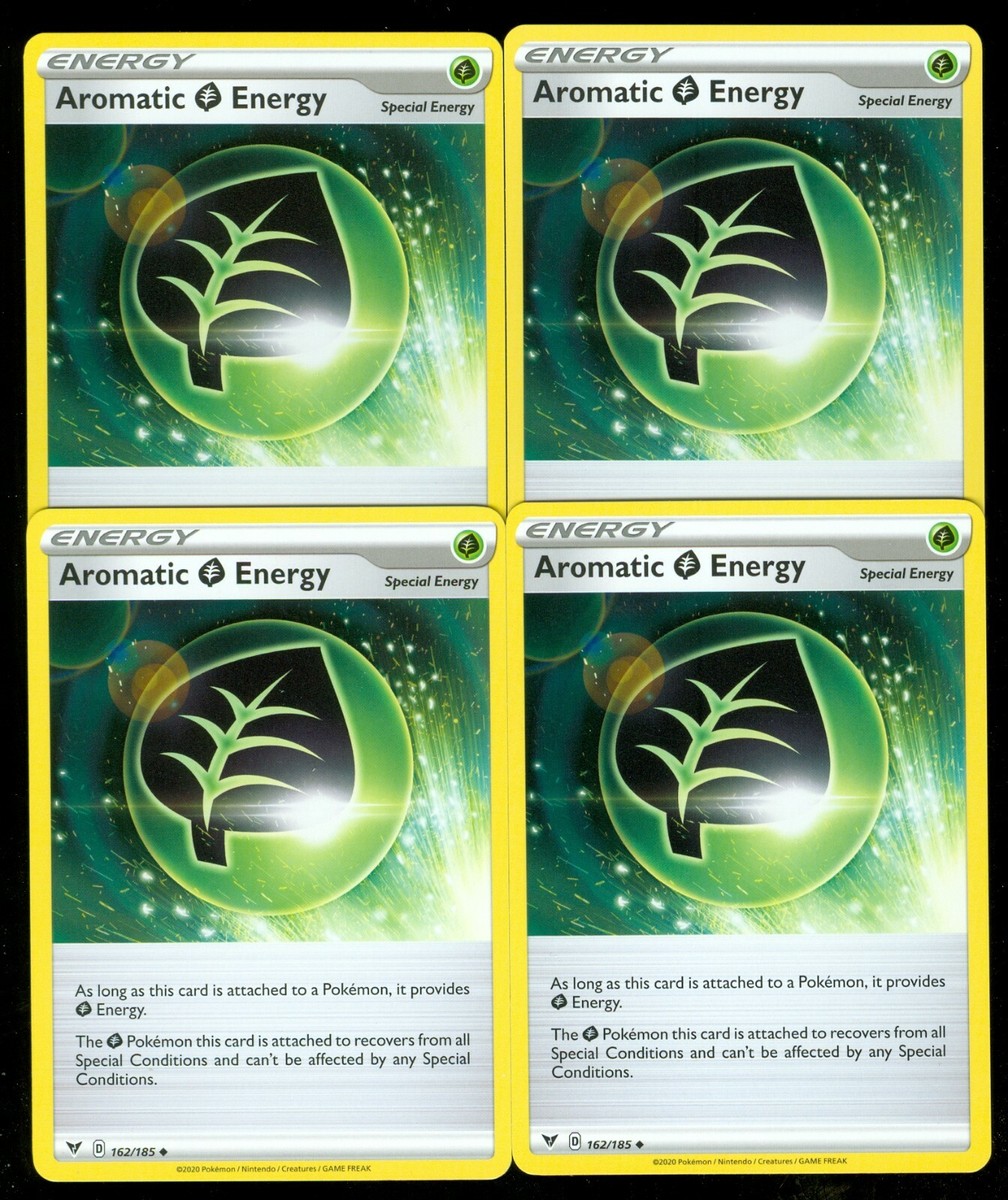 aromatic energy pokemon card Grass Reverse Holo VMAX Climax High Class s8b Japan2UK Evolves from null Rules As long as this card is attached to a Pokmon Pokemon TCG Energy Card -