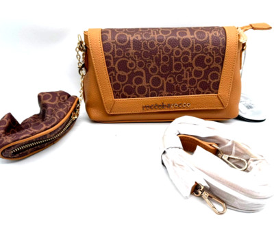 women's roccobarocco brown shoulder bag