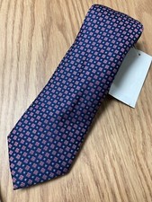 The Mens Store Bloomingdale's Men's 411 NAVY SILK TIE T1
