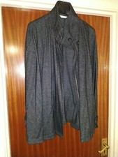 Poetry Grey Wool Blend Cape Bnwot