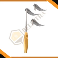 Marx Breast Retractor: Wide Blade Cosmetic Instruments, 27cm, 130x25mm