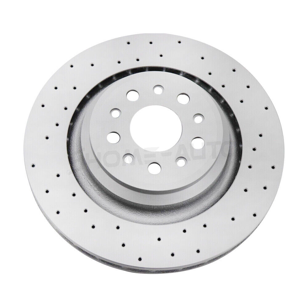 2x Rear Brake Rotors For 2014-2016 Maserati Ghibli S Sq4 670031597