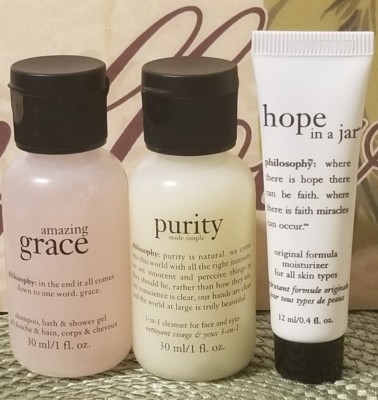 WELCOME PHILOSOPHY GIRL HOPE IN A JAR PURITY MADE SIMPLE AMAZING GRACE 