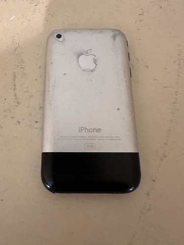 Apple iPhone 1st Generation - 8GB - Black A1203 (GSM) B34 As Is - Afbeelding 2 van 4