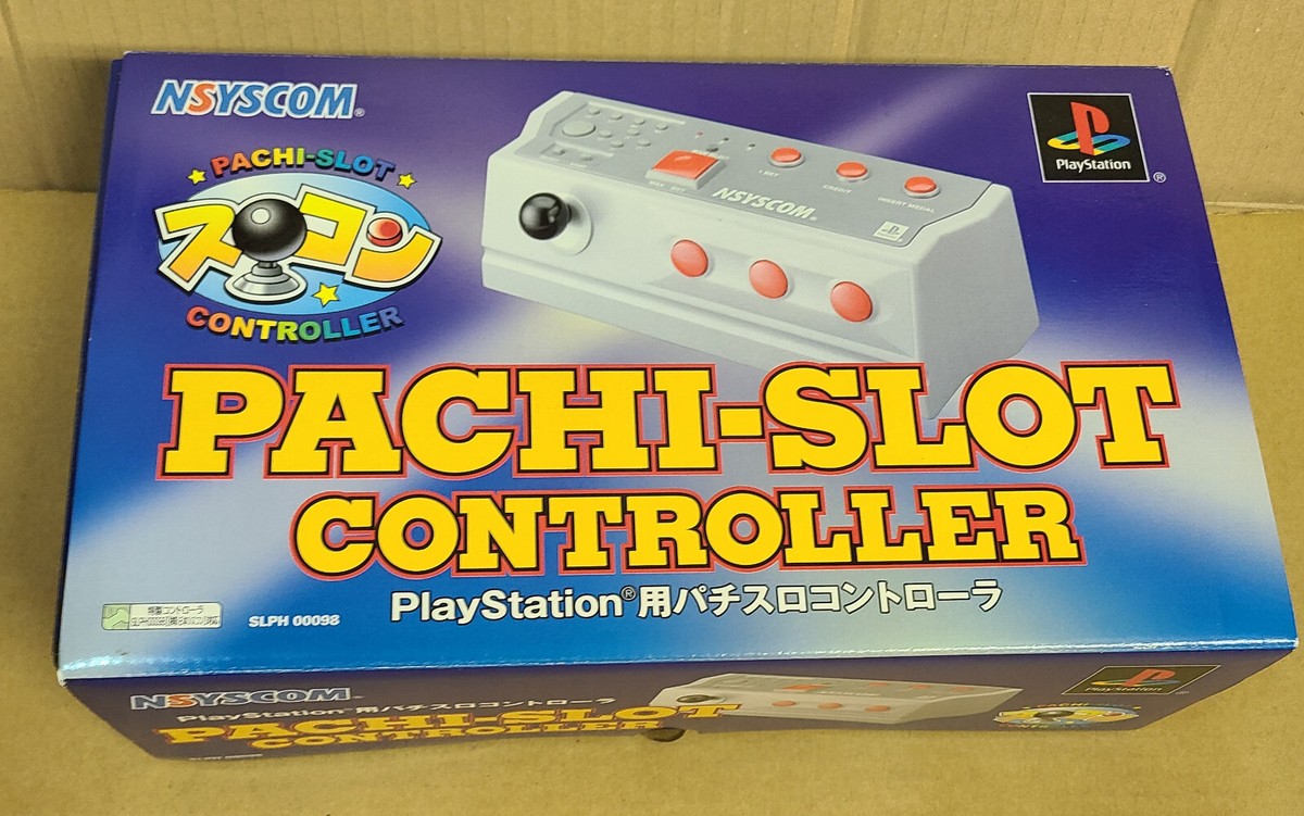PS1 Pachislot Controller Nsyscom SLPH 00098 Tested Sony