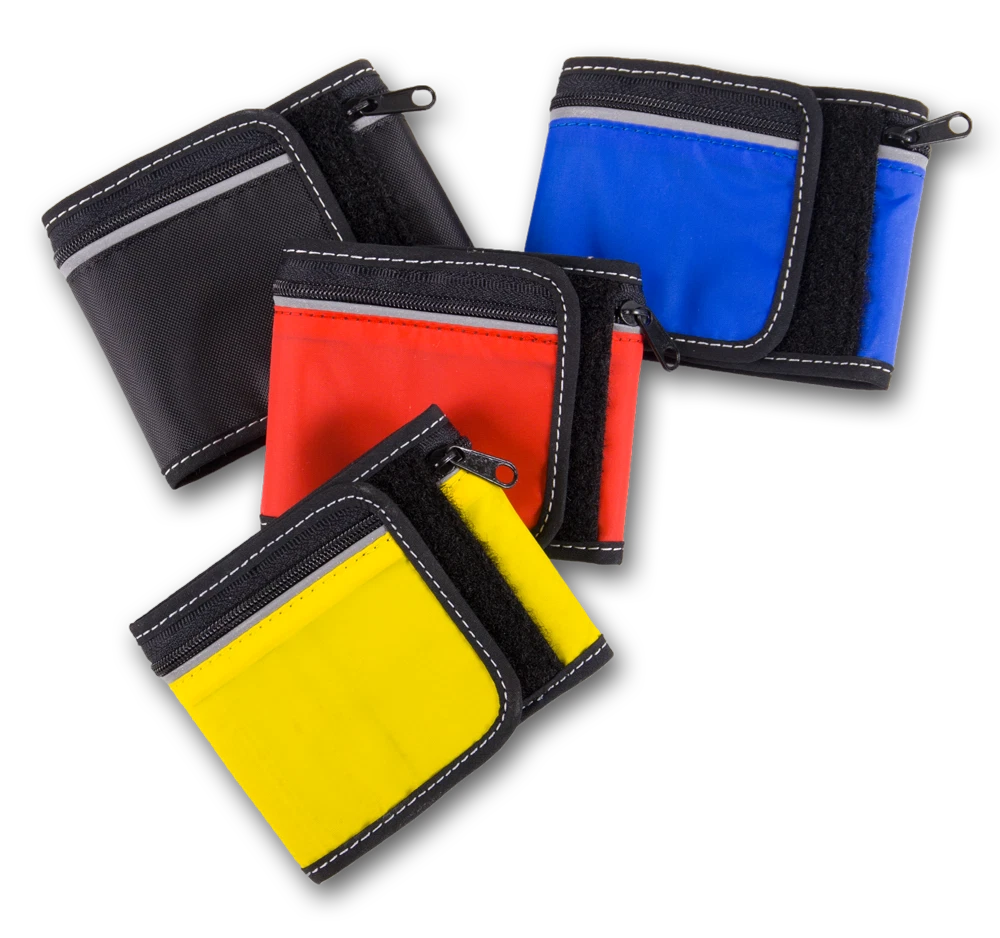 Einwand Vorübergehend Nylon armband wallet Gestreift Konsistent Roboter