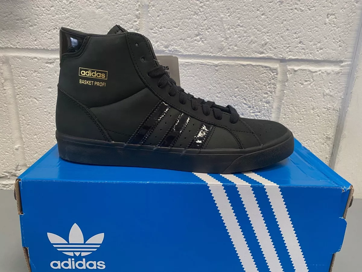 Black and gold top adidas high tops uk