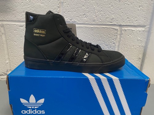 Mens Adidas Basket Profi Trainers FZ3696 Black/Gold Size UK 7.5_8.5_9_9.5 |  eBay
