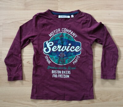 E-Bond T Shirt Dunkelrot Gr. 116