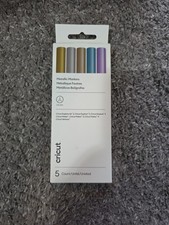Cricut Explore Metallic Pen Set, Medium Point 1.0 - 5 Pens