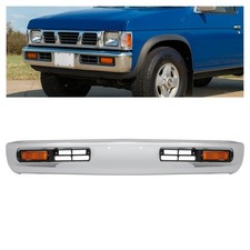 Bumper Face Bar W Amber Signal Lamp Bezel Kit 1996-1997 Nissan Pickup Ni1002130 Bumper Face Bar W Amber Signal Lamp Bezel Kit 1996-1997 Nissan Pickup Ni1002130