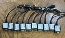 LOT OF 7 - StarTech DP2VGA2 Display Port to VGA Video Adapter - Black