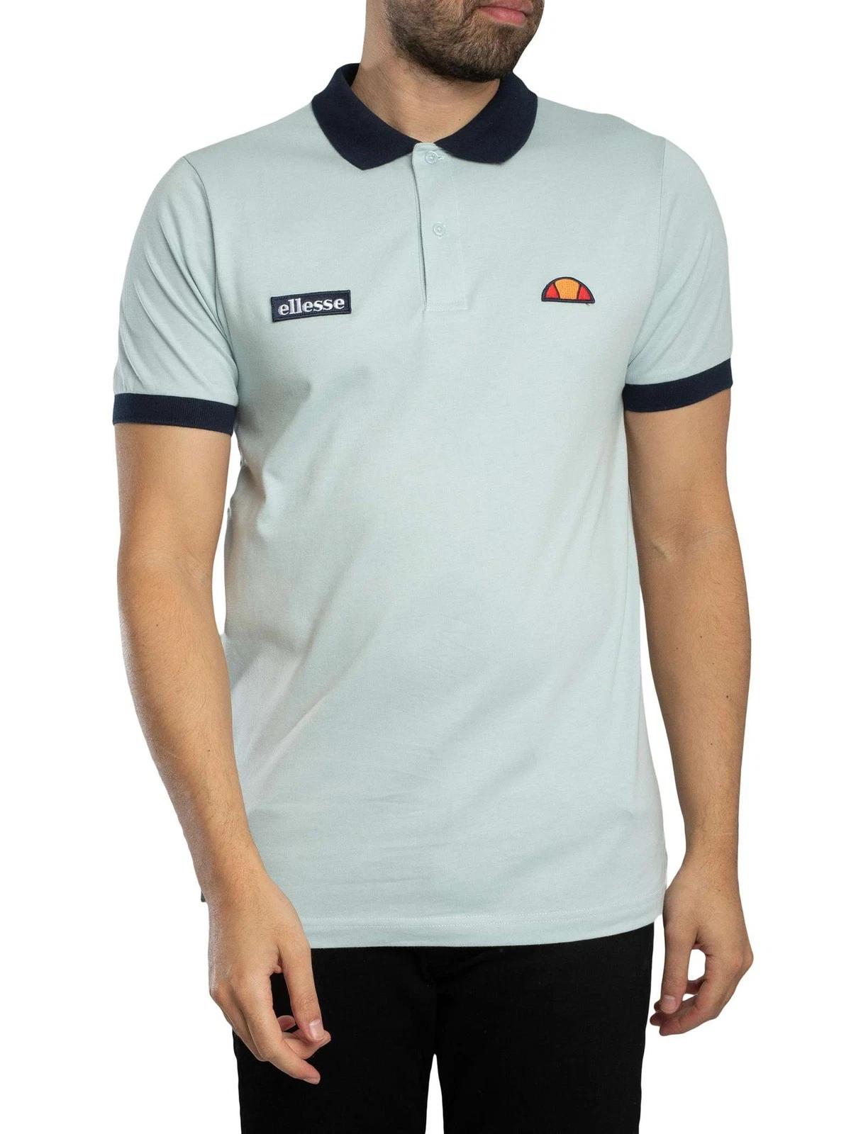 Ellesse Men's Lessepsia Polo Shirt, Blue