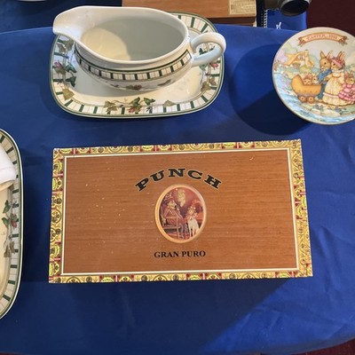 Cigar Box Vintage PUNCH GRAN PURO Cigar Box