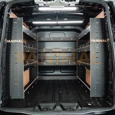 VW Transporter T7 Kombi LWB Adjustable Rears & Bulkhead Hexaboard Racking