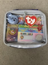 Beanie Babies COLLECTIBLE Official Club Platinum Membership Set Case 1999