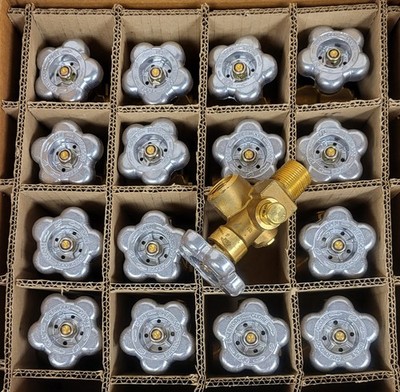 16 PACK Sherwood GSRPV580R6132 CGA580 RPV Valve 3/4NGT Residual Pressure Valves