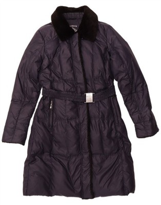STEINBOCK Damen wattierter Mantel UK 16 Large dunkelblau Polyester AS20