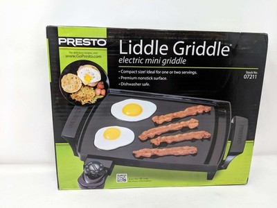 Presto Liddle Griddle Mini Electric  07211 fry cook
