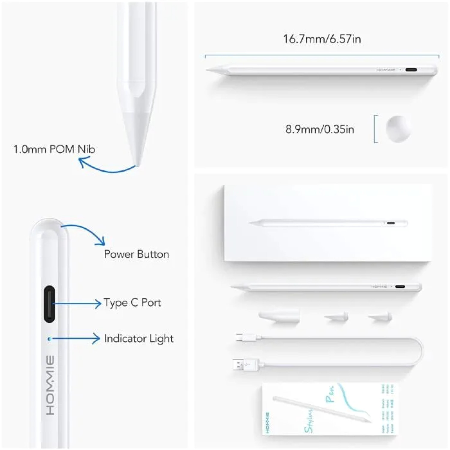 Stylet iPad Pro pour prise de notes en cours et dessin sur le vif