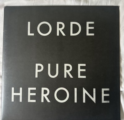 Lorde Pure Heroine LP Newbury Comics Limited Edition Clear Vinyl Record