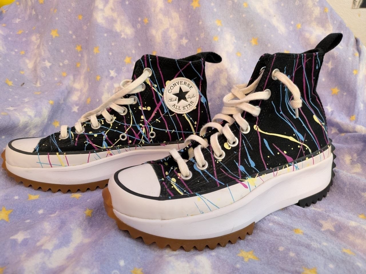 Converse Run Star Hike High Top &ndash; Paint Splatter Edition