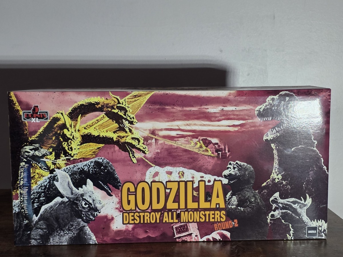 Mezco Godzilla Destroy All Monsters (1968) 5 Points Round 1 Deluxe