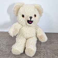 Vintage Russ Snuggle Teddy Bear Plush 10" 1985 Plush Toy Russ Promo