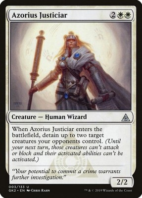 NM - Azorius Justiciar GK2 - 3 Ravnica Allegiance: Guild Kits