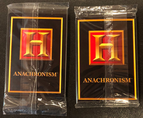 (2)x Anachronism Subedei 2002 Triking History Channel CCG Card Game Cello Packs