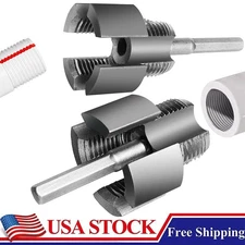 Integrated Internal & External Pipe Threading-Tool, PVC Pipe Threader Kit USA