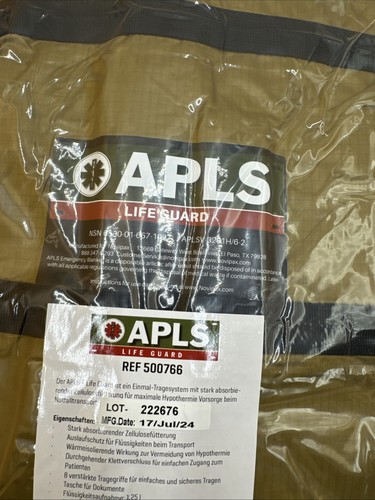 APLS Life Guard REF 500766 Einweg-Transportsysteme mit acht Tragegriffen - Bild 4 von 5