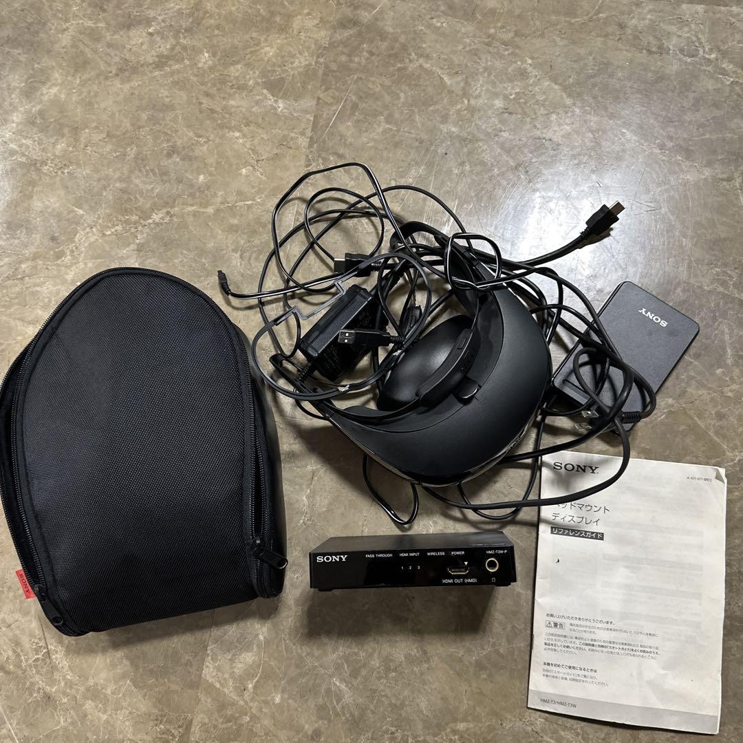 Sony HMZ-T3W Head Mounted Display 7.1ch Virtual Surround
