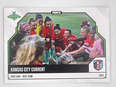 KC Current Best Team 2025 Parkside NWSL Pronto Midseason Honors #MH7 /210