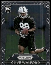 2015 Panini Prizm Clive Walford Rookie #217 Oakland Raiders