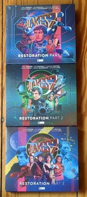 Blake's 7: Restoration Full Set 1 2 3 Big Finish Audio CDs Sealed.