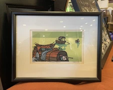 Clifton Karhu "Hong Kong Boats" Woodblock