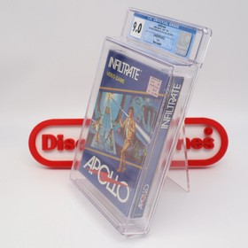 Atari 2600 Game INFILTRATE (APOLLO) - CGC GRADED 9.0 NS! BRAND NEW & UNOPENED!