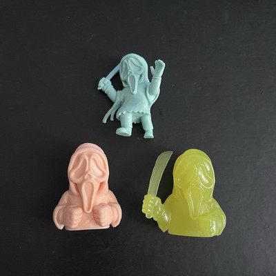CultureFly Tiny Mights - Scream / Ghostface - 3 Mini-Figures & 1