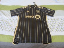 Nuova maglia calcio uomo LAFC Son Heung Min nera Adidas maglia calcio XL