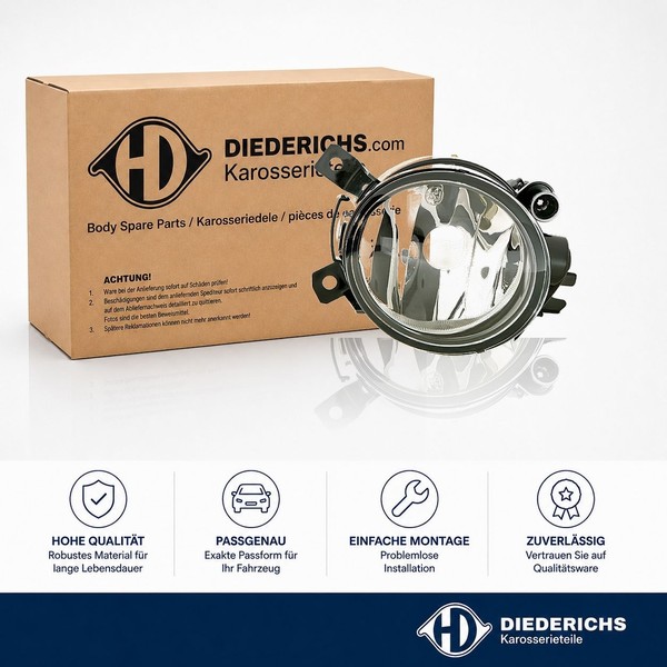 Nebelscheinwerfer Links Diederichs 7806189 FÜR Skoda Nebelleuchte Nebellicht-image