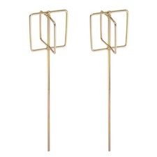 2pcs Paint Mixer for Drill Paint Stirrer Drill Attachment Mud Mixing Paddle
