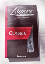Legere Reeds Soprano Saxophone Reeds Strength 3