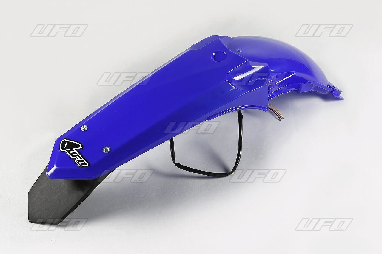 UFO Enduro Rear Fender W/ Led-Light For Yamaha YZ125/250 Reflex-Blue Ya04845-089