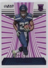 2016 Panini Clear Vision Rookies Level 1 Purple 7/9 CJ Prosise #132 7xr